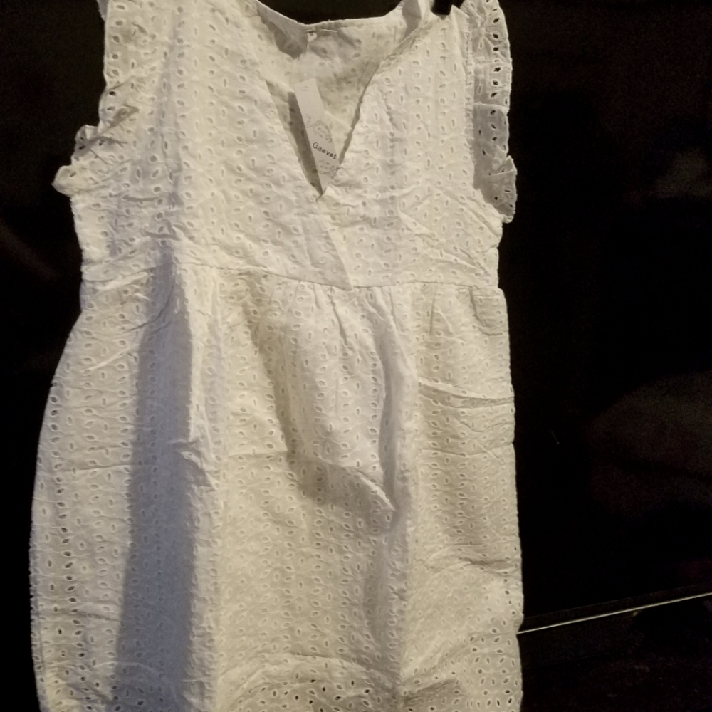 White summer dress